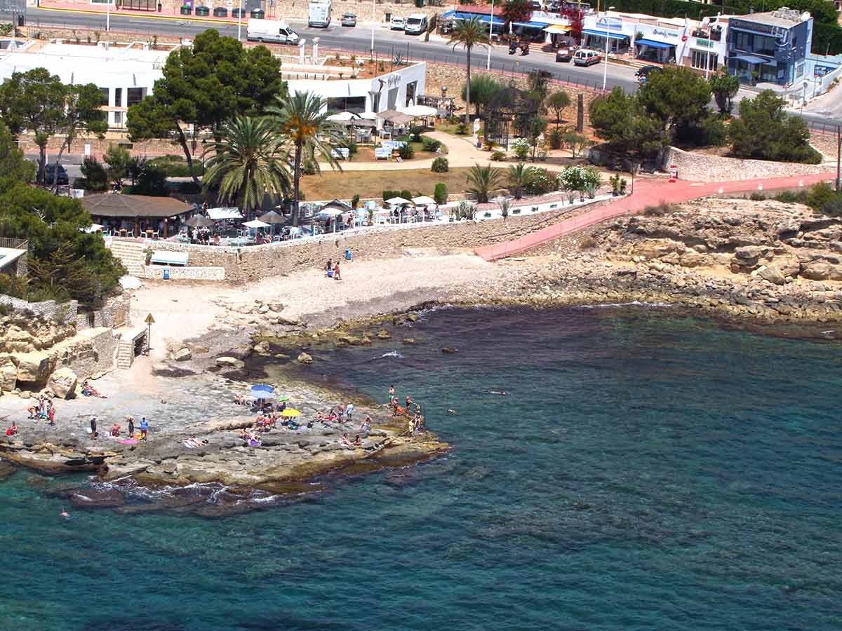 Cala Andrago in Moraira