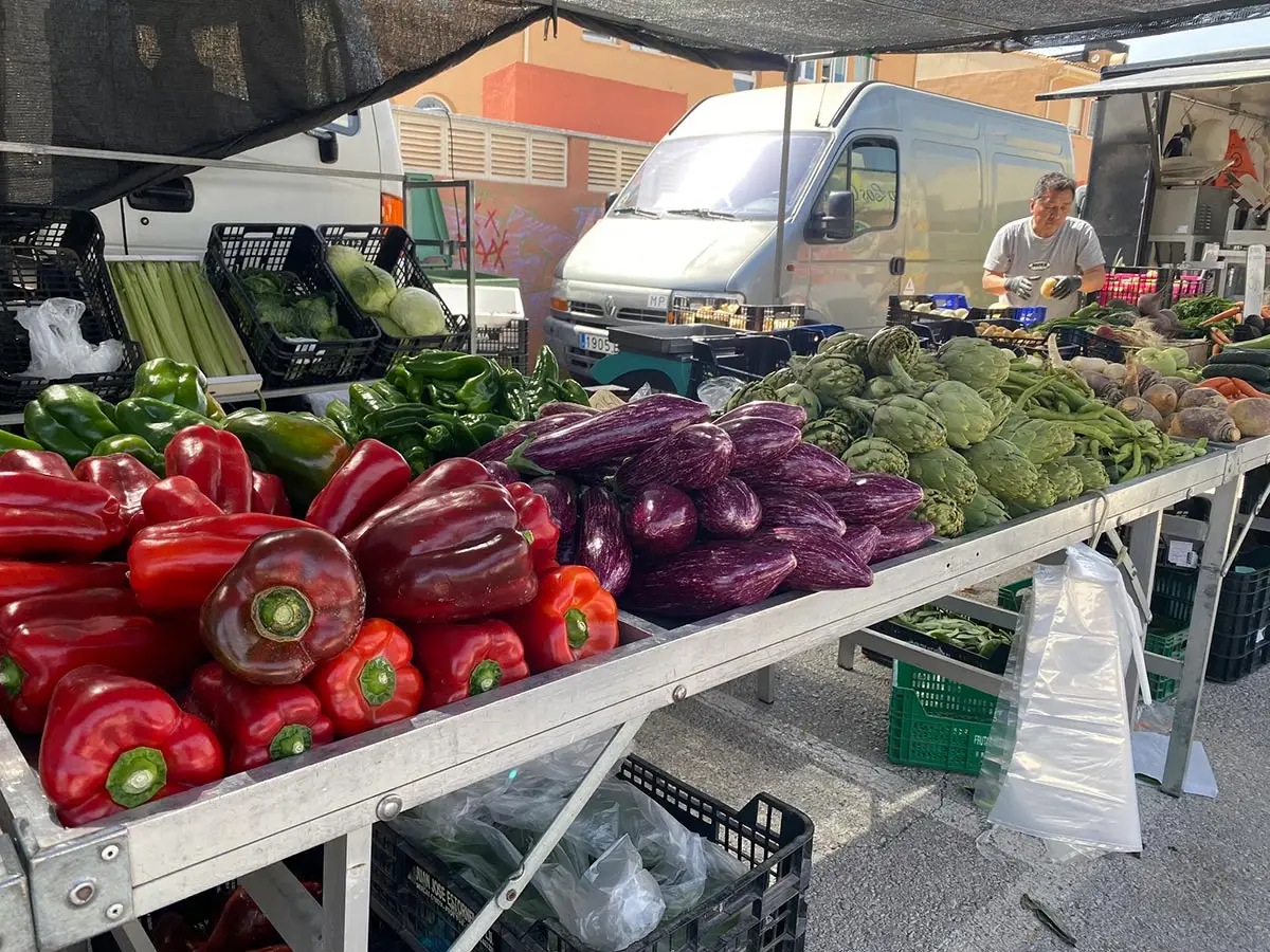 Wochenmarkt in Teulada Moraira