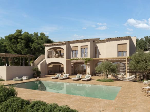 Renovation project: villa for sale in Benissa Costa