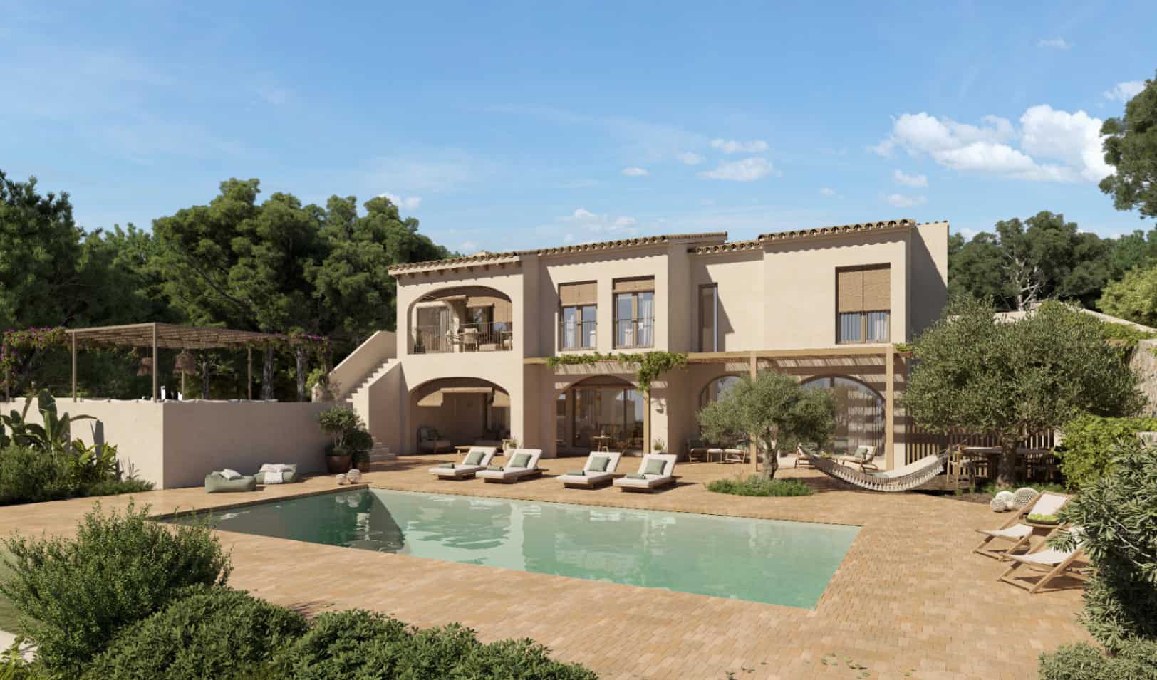 Renovation project: villa for sale in Benissa Costa
