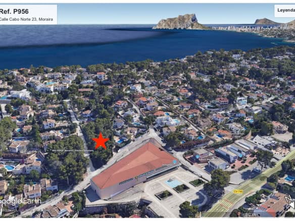 Large building plot in for sale at Cap Blanc | Moraira