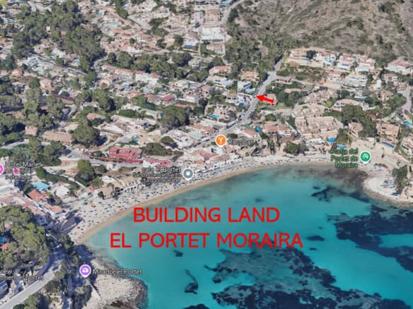 Land for sale in Moraira