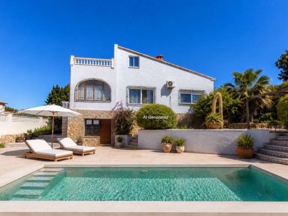 RE01-1DCDPCM Villa with great potential for sale in Calpe